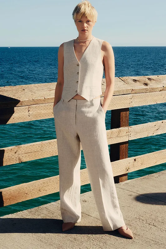 Брюки льняные & OTHER STORIES Брюки льняные & OTHER STORIES