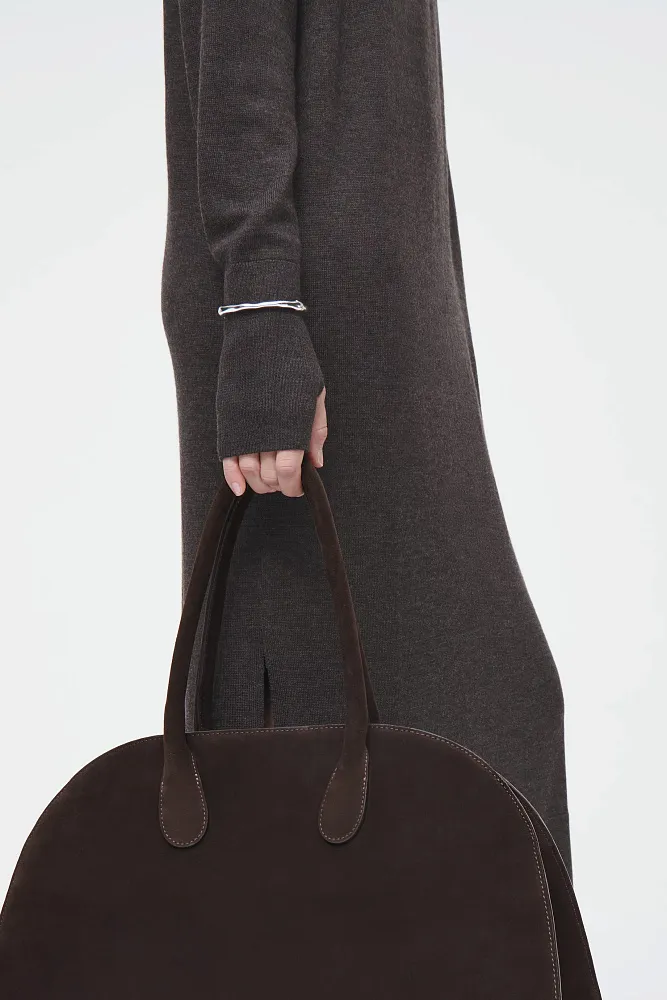 Платье миди из мериносовой шерсти COS