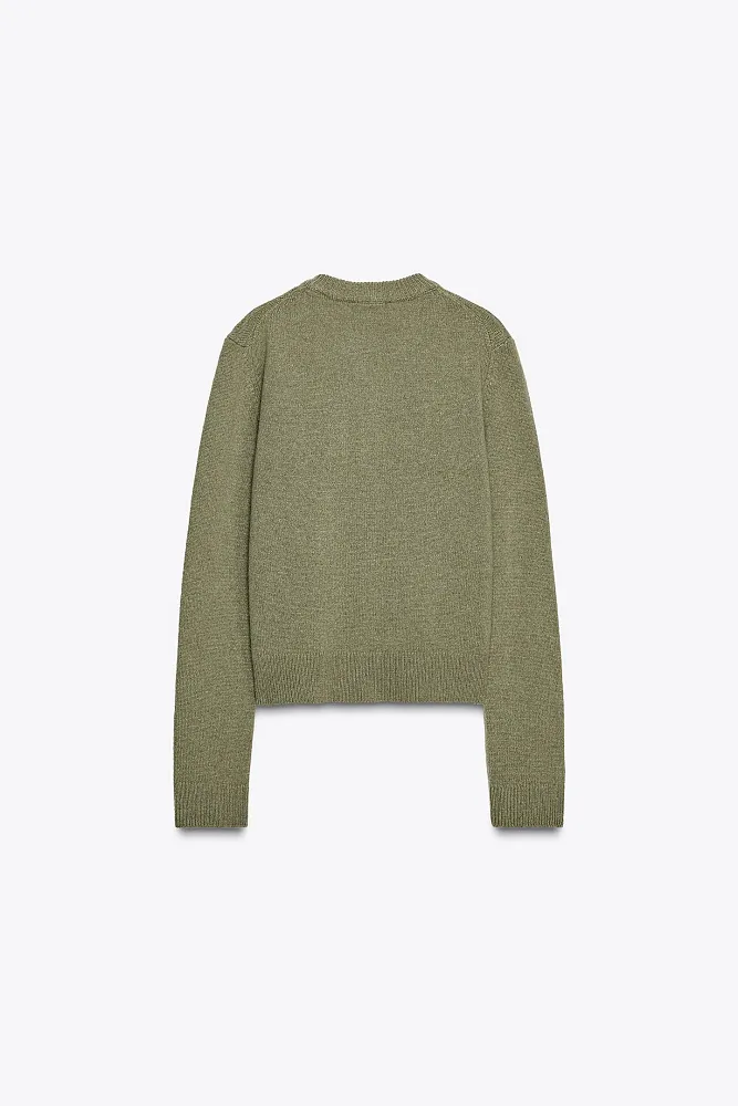 Кардиган из кашемира и шерсти ZARA