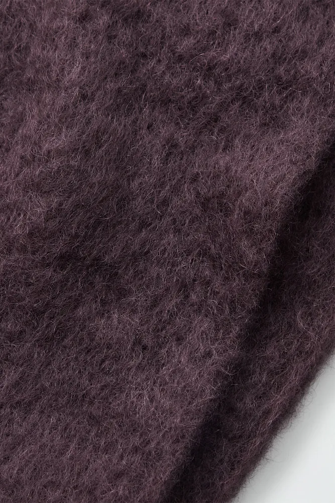 Шарф из мохера с бахромой COS