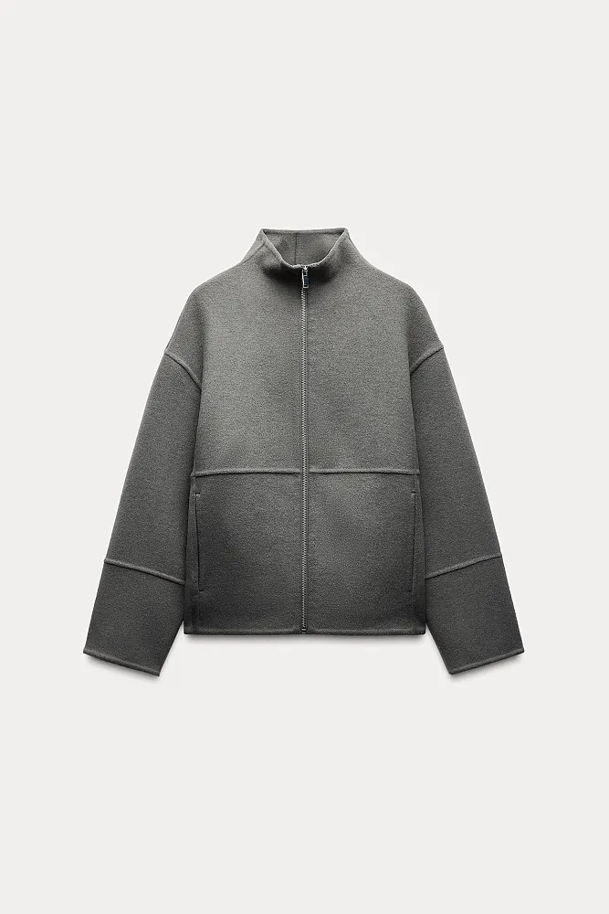 Шерстяная куртка ZARA