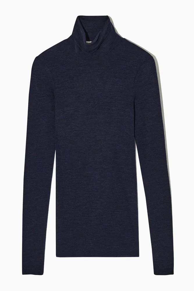 Водолазка из шерсти мериноса COS