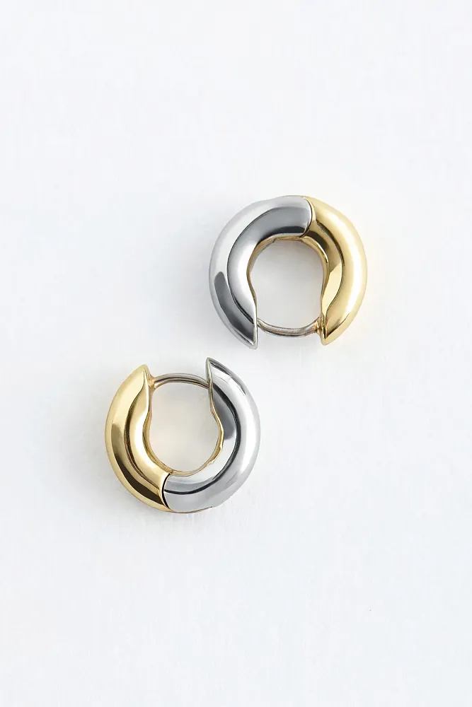 Двухцветные массивные серьги-кольца & OTHER STORIES