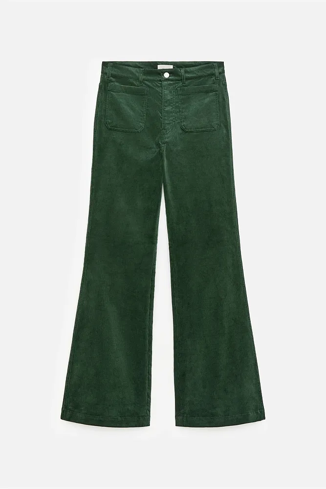 Расклешенные вельветовые брюки Lupine ARKET