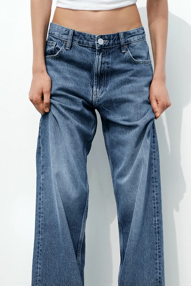 Джинсы свободного кроя ZARA