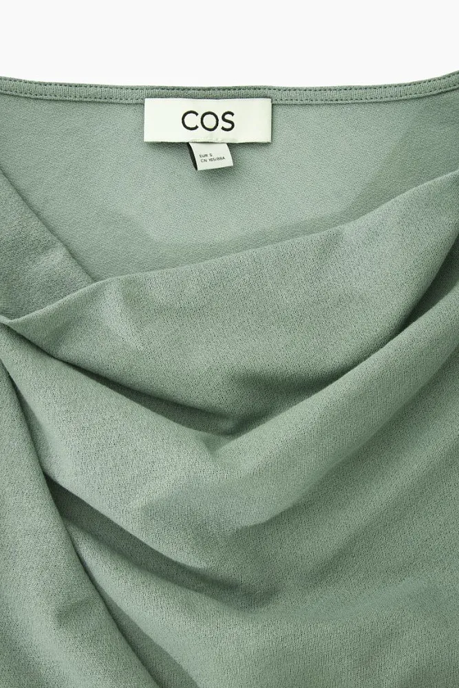 Асимметричный топ с драпировкой COS