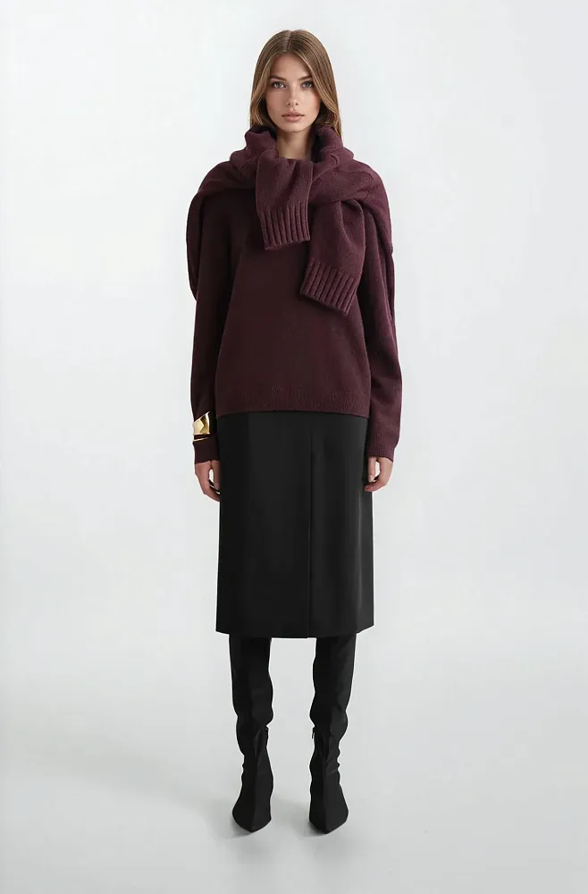 Джемпер из кашемира COS