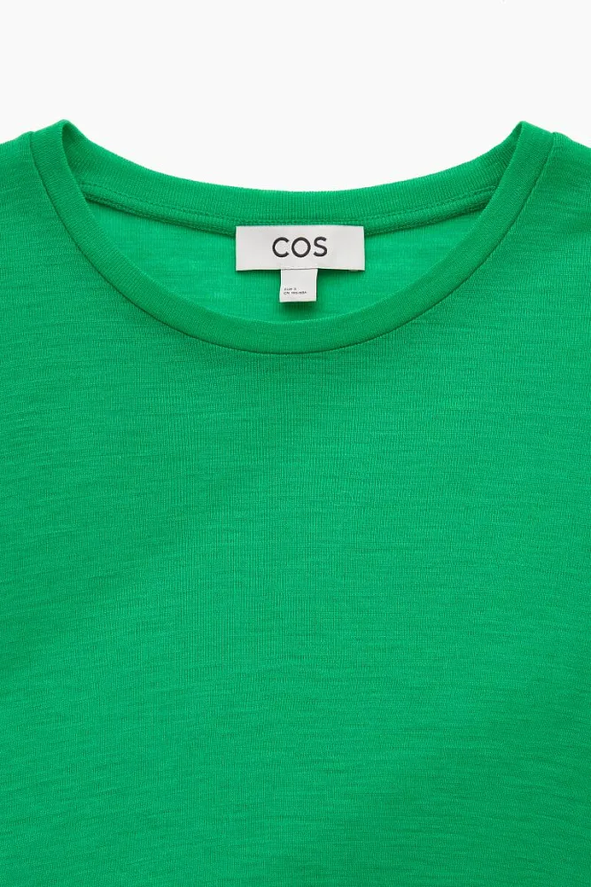 Футболка из тонкой шерсти мериноса COS