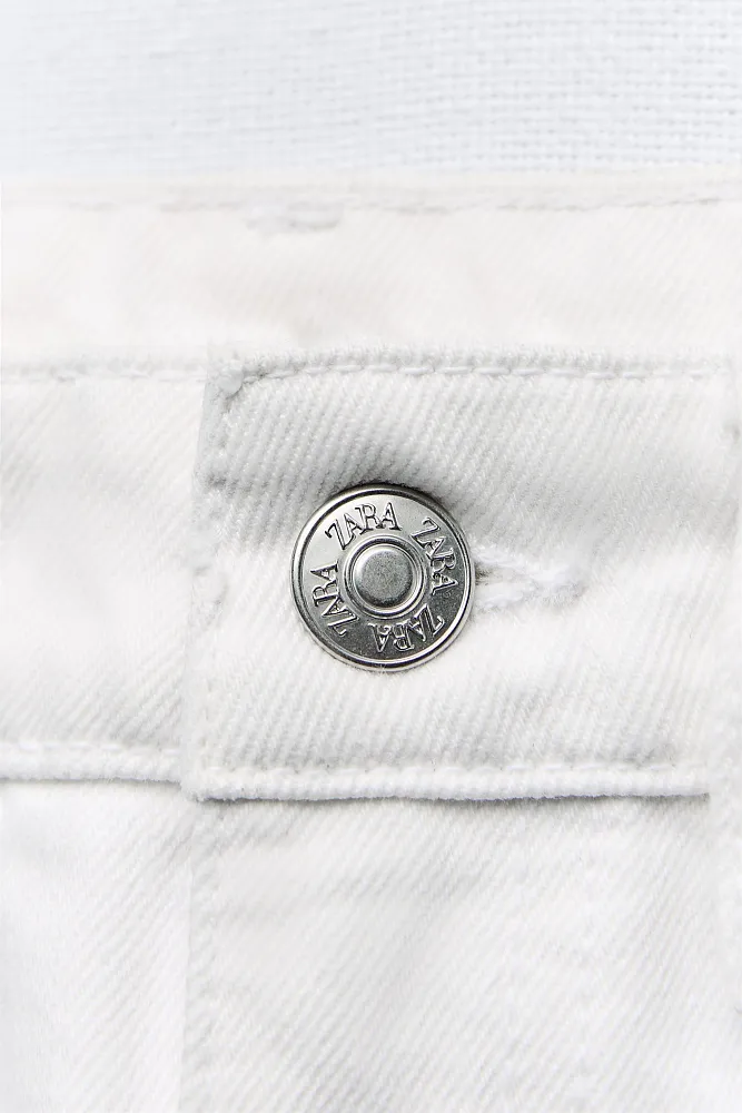 Широкие джинсы TRF со средней посадкой ZARA