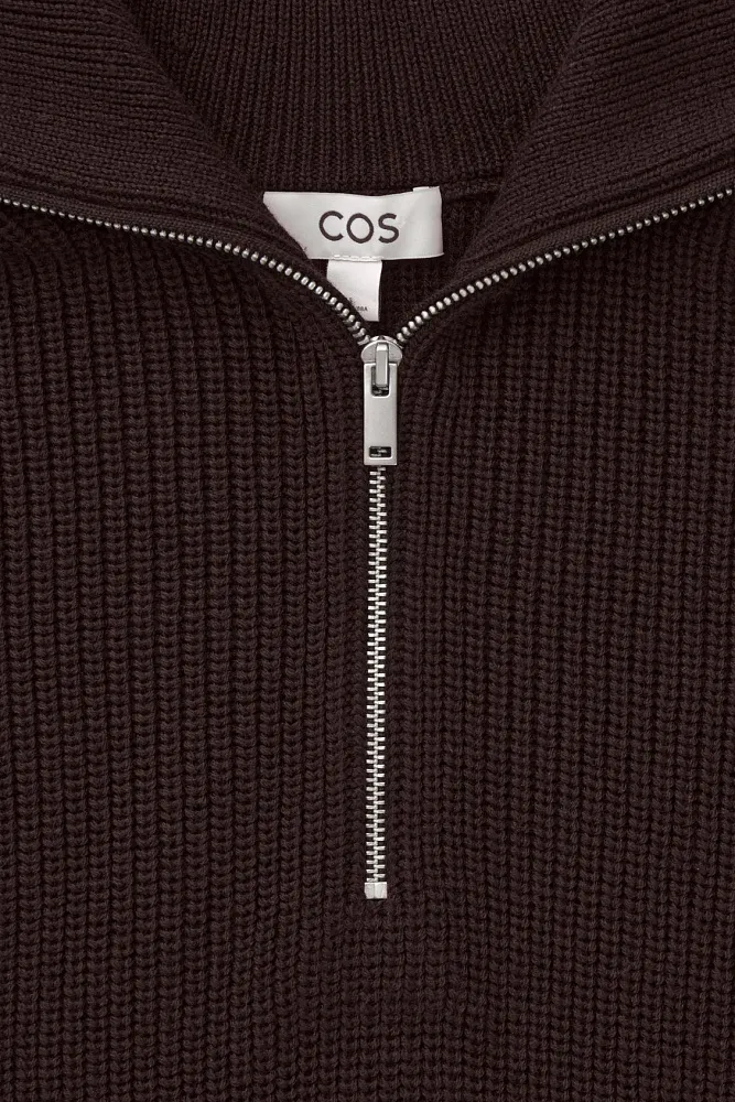 Свитер на молнии COS