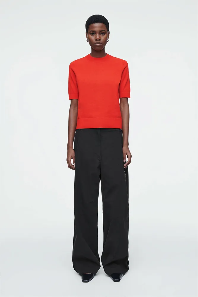 Трикотажный топ классического кроя COS