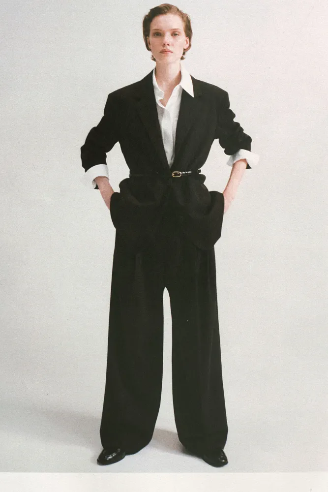 Пиджак из мериносовой шерсти COS