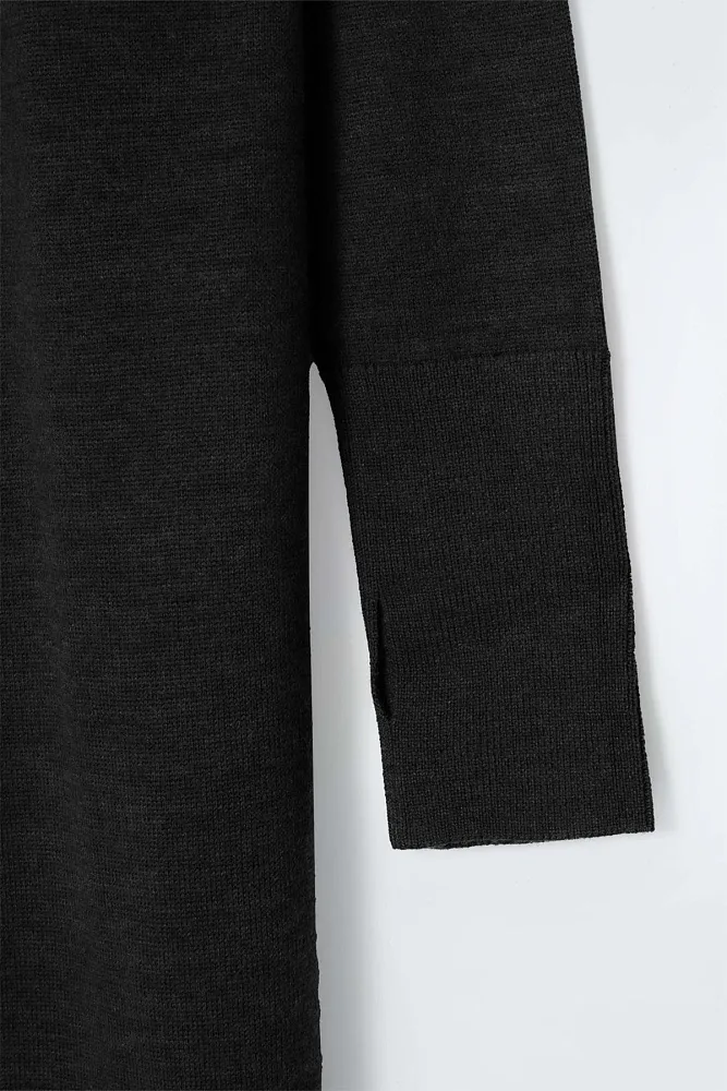 Платье миди из мериносовой шерсти COS