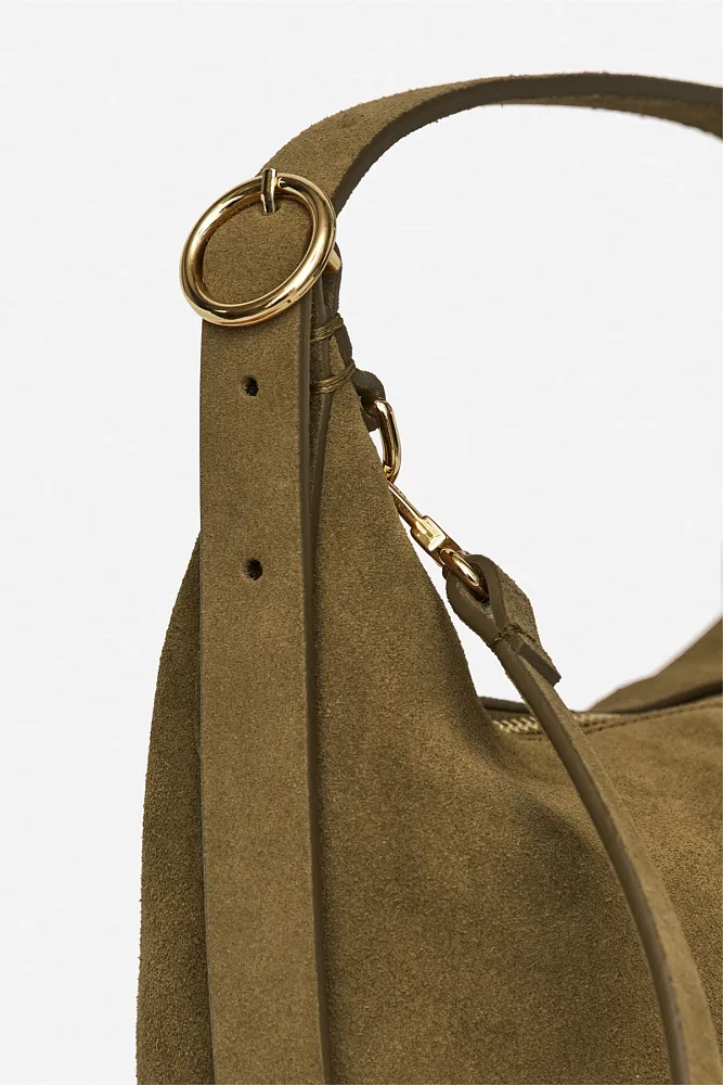 Замшевая сумка ARKET