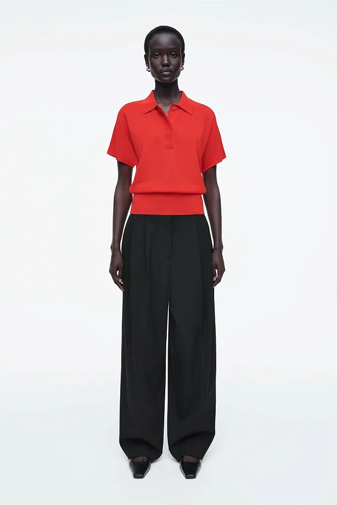 Трикотажное поло COS