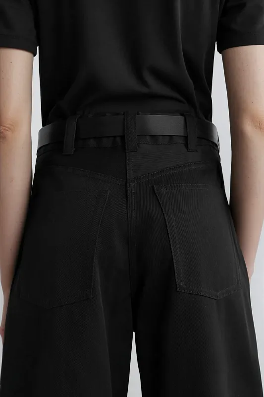 Широкие хлопковые брюки COS Широкие хлопковые брюки COS