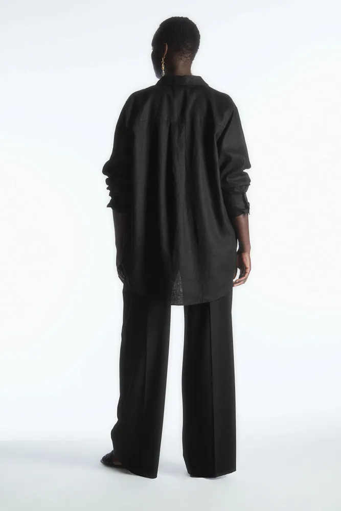 Льняная рубашка oversize COS