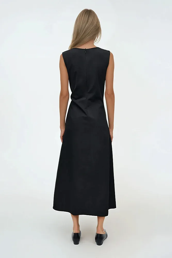 Платье-миди с кручеными деталями COS