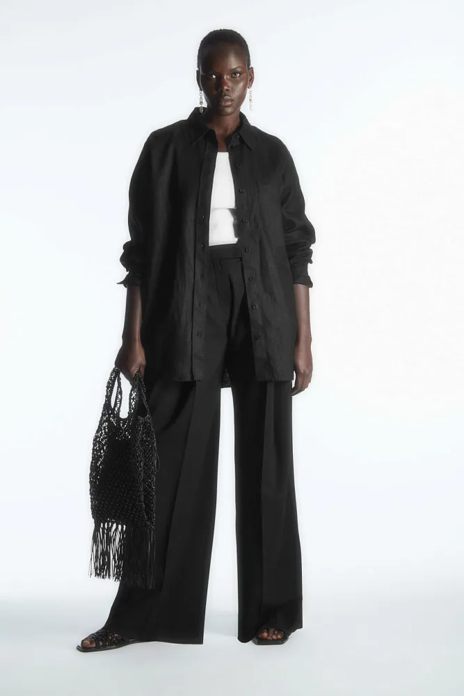 Льняная рубашка oversize COS