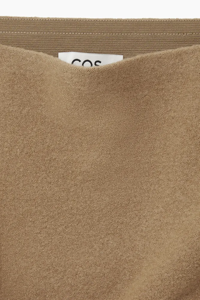 Юбка макси из шерсти мериноса COS