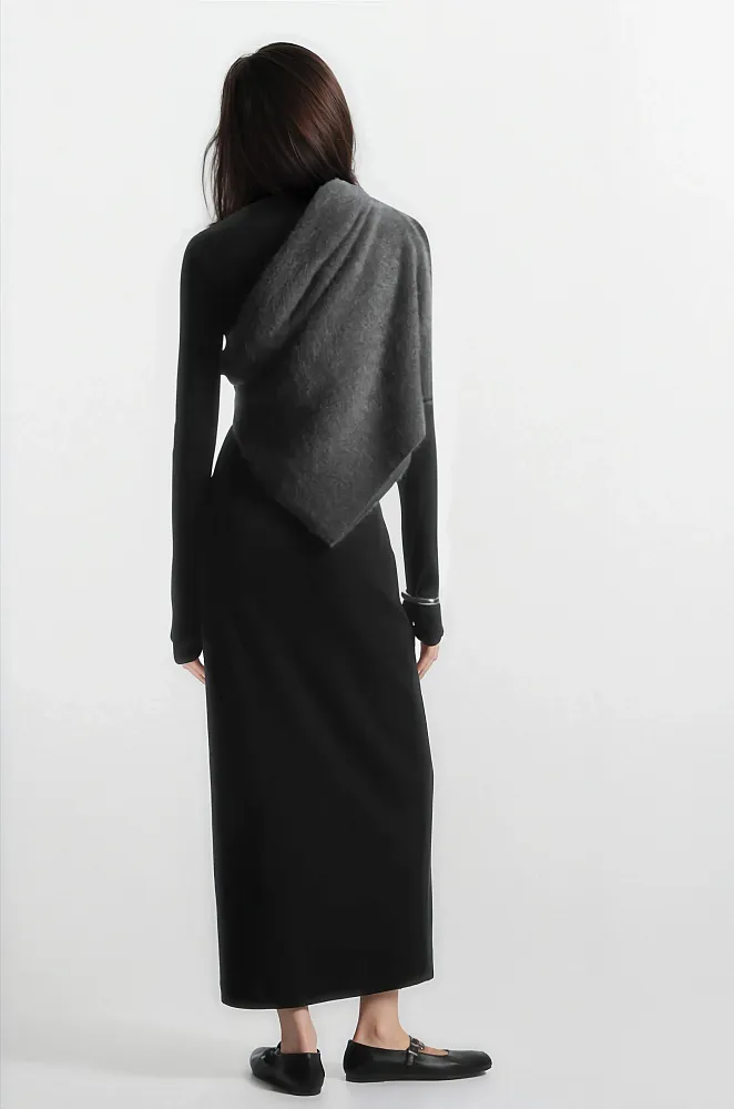 Платье миди в рубчик COS