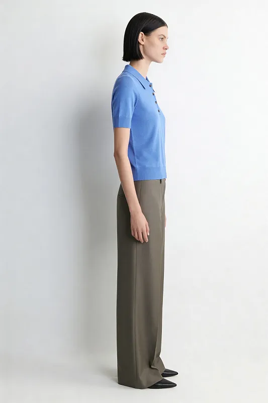 Джемпер-поло из смеси шерсти COS Джемпер-поло из смеси шерсти COS