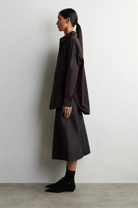 Рубашка из хлопка пима COS Рубашка из хлопка пима COS