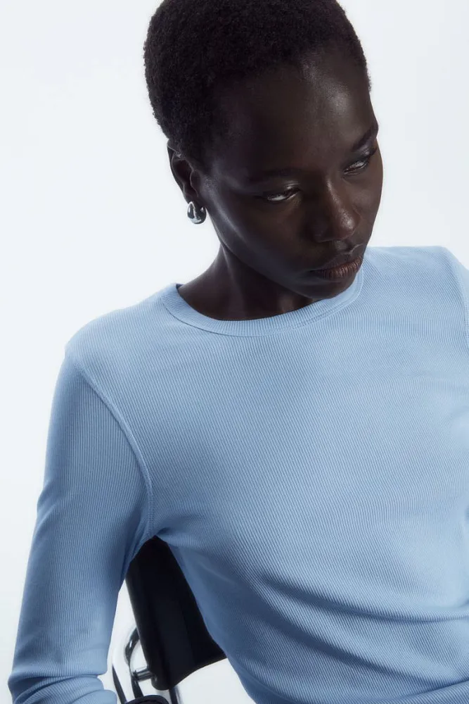 Лонгслив из джерси COS