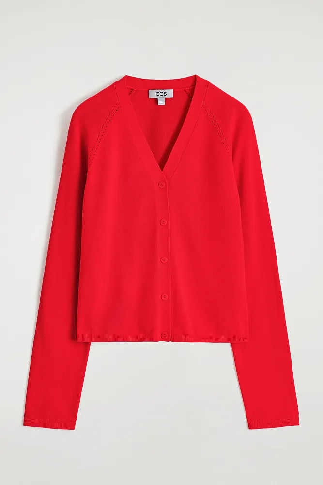 Хлопковый кардиган COS