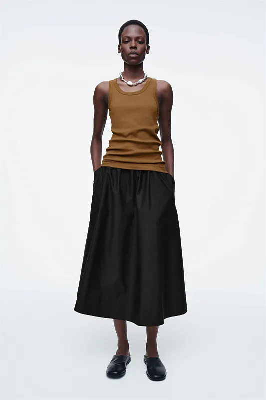 Майка в рубчик COS   Майка в рубчик COS