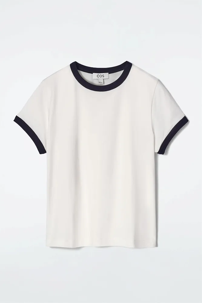 Футболка с окантовкой COS