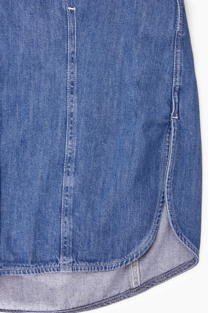 Джинсовая рубашка oversize COS