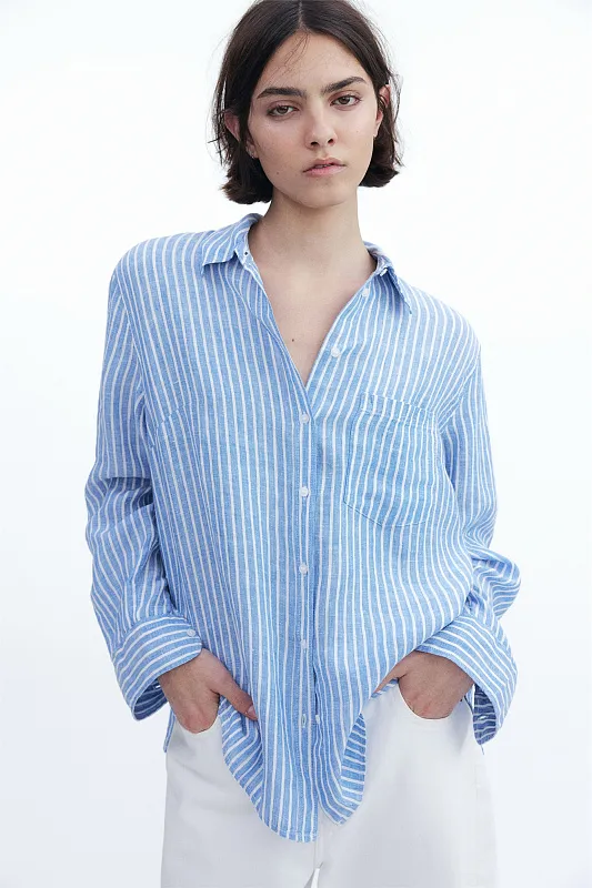 Льняная рубашка