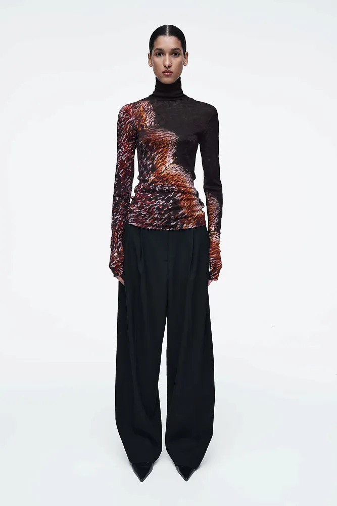 Водолазка из шерсти мериноса COS