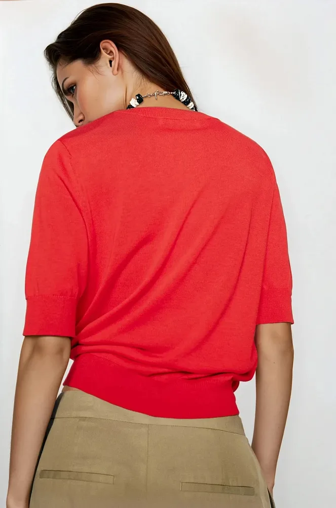 Трикотажный топ ZARA