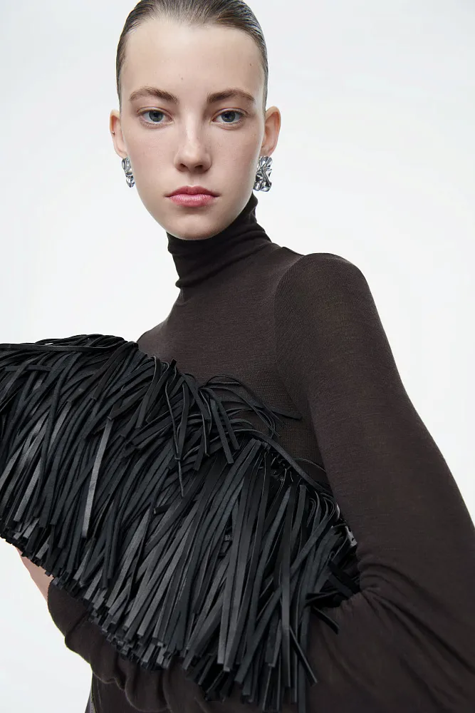 Водолазка из шерсти мериноса COS