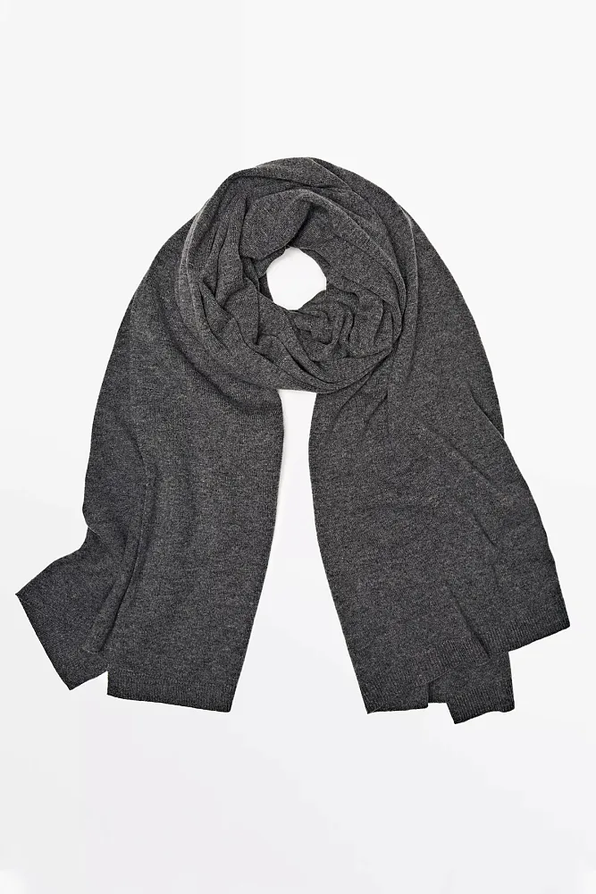 Шарф из тонкой смеси шерсти MASSIMO DUTTI