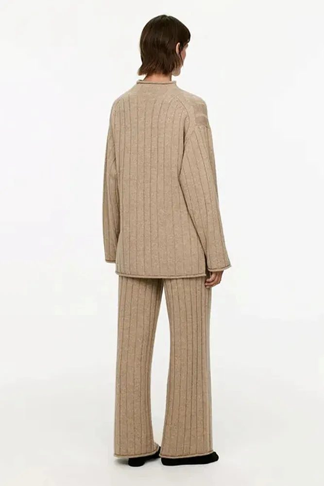 Джемпер в рубчик из кашемира и шерсти ARKET