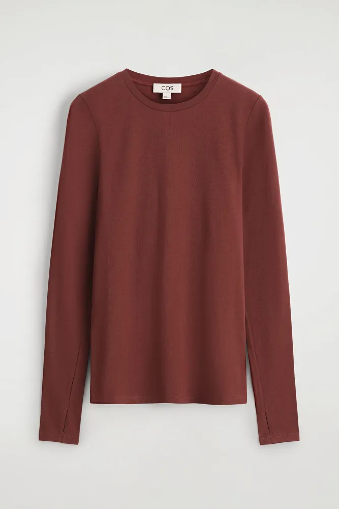 Облегающий лонгслив COS