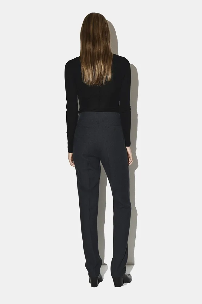 Узкие брюки из смесовой шерсти COS