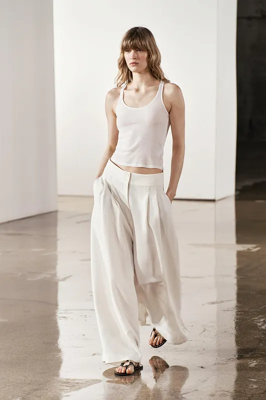 Льняные брюки ZARA Льняные брюки ZARA