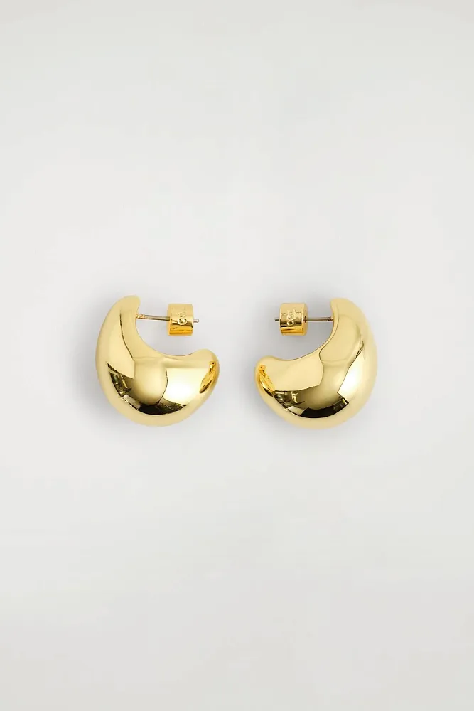 Изогнутые серьги COS
