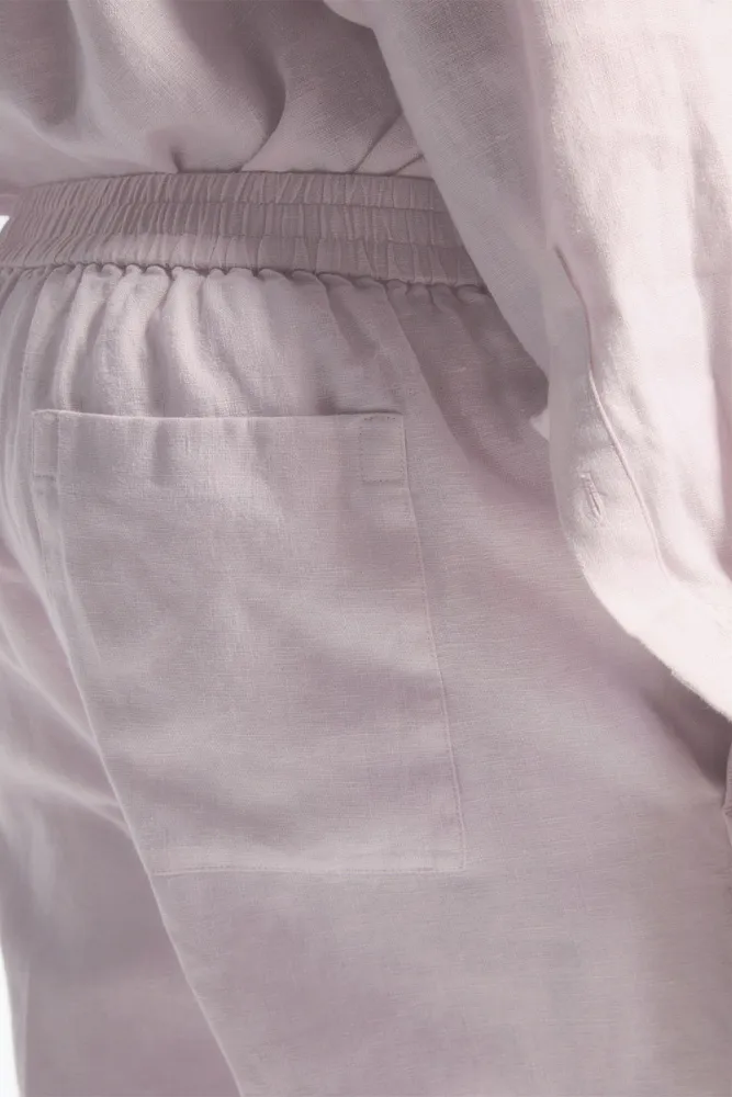 Прямые льняные брюки COS