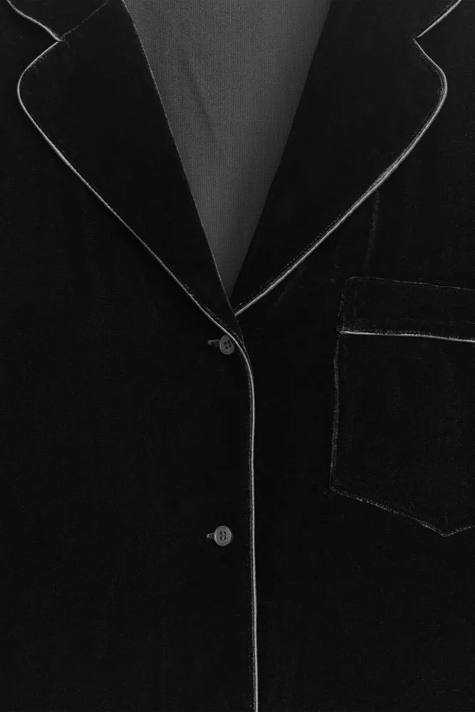 Бархатная рубашка ARKET