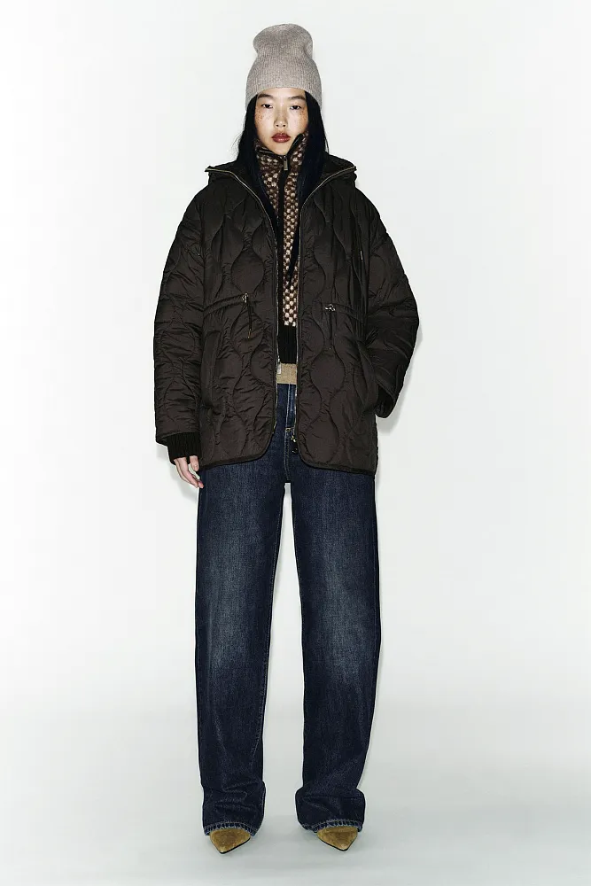 Водоотталкивающая стеганая куртка