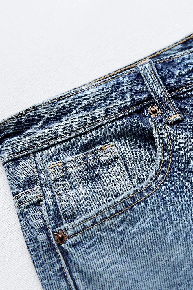 Джинсы свободного кроя ZARA