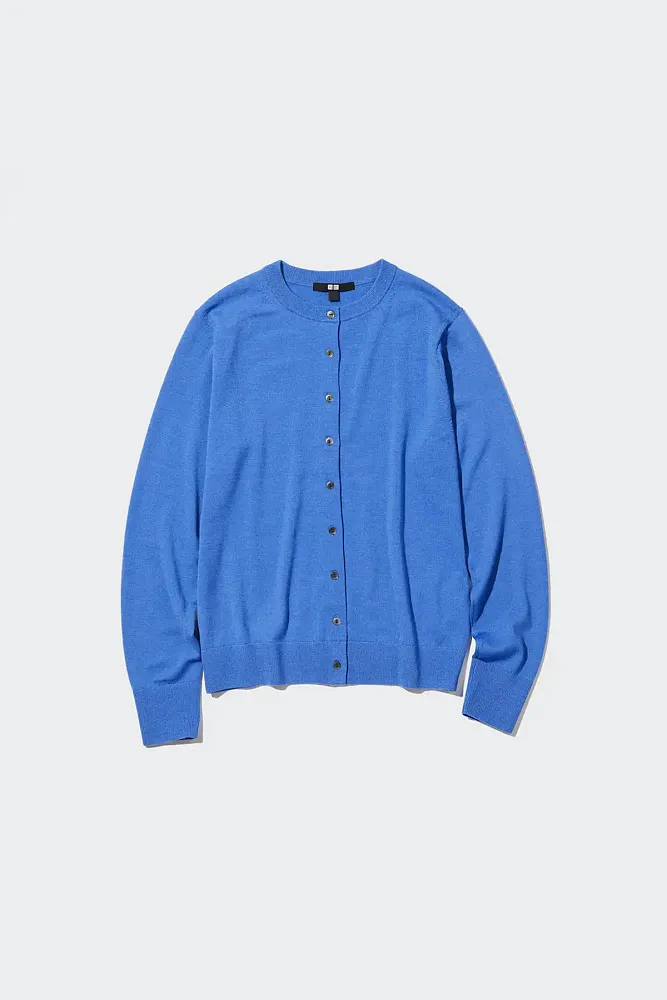 Кардиган из тонкой шерсти мериноса UNIQLO