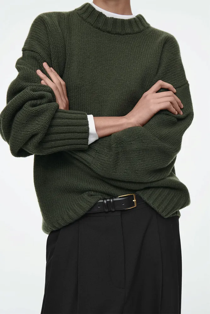 Джемпер из чистого кашемира COS