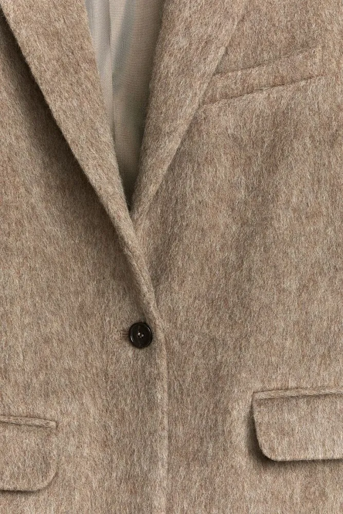 Пиджак из матовой шерсти ARKET