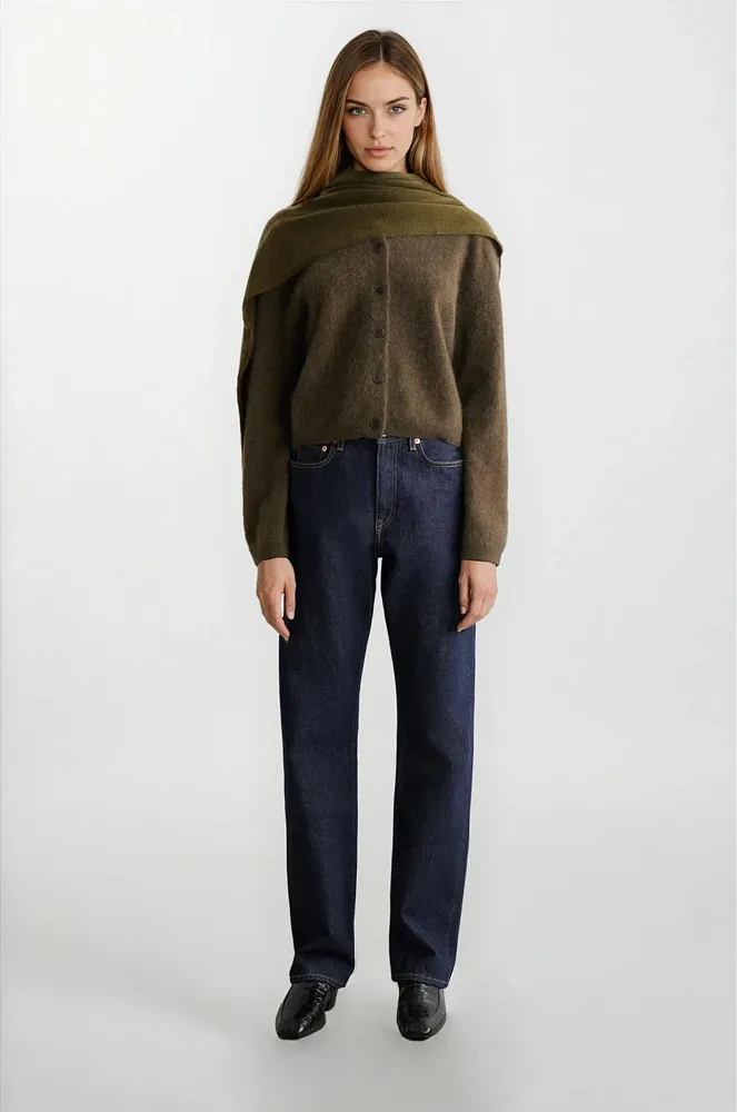 Кашемировый кардиган с начесом COS